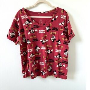 Disney Mickey Mouse T-shirt Size 1X